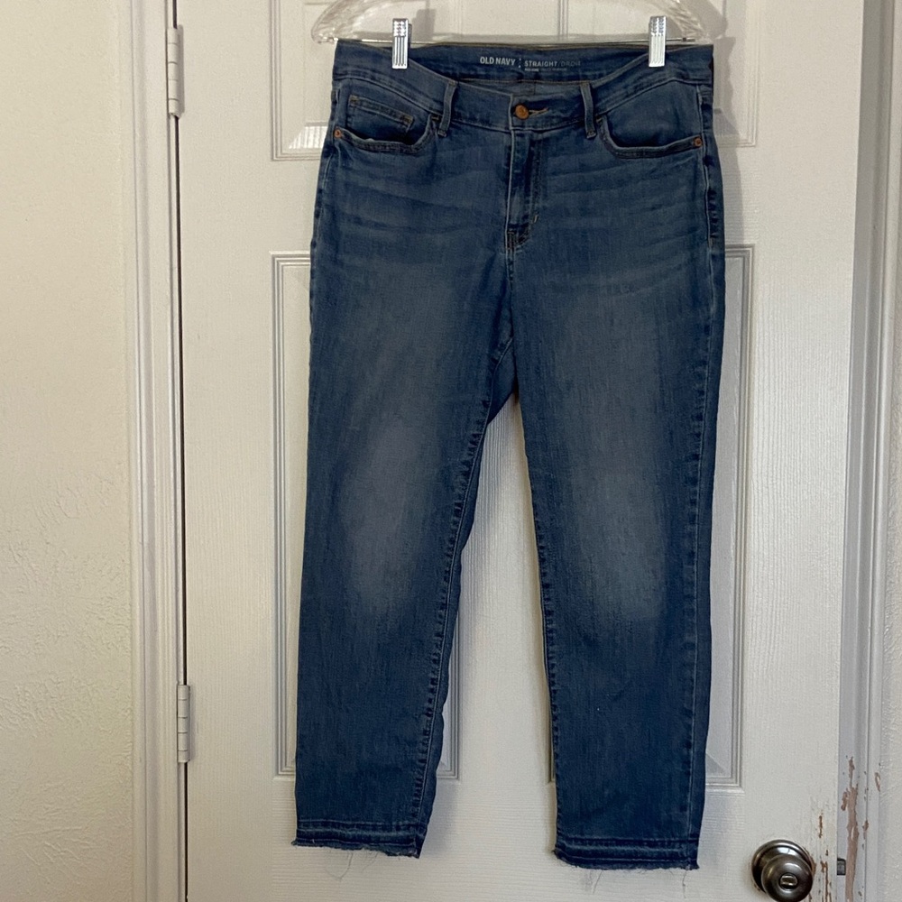 Old Navy Women's Classic Blue Ankle Jeans